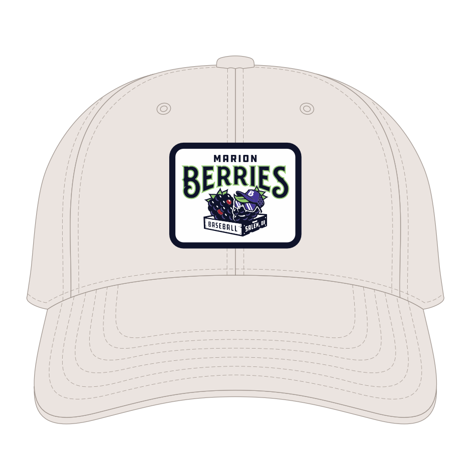 Stone Cotton Twill Patch Cap