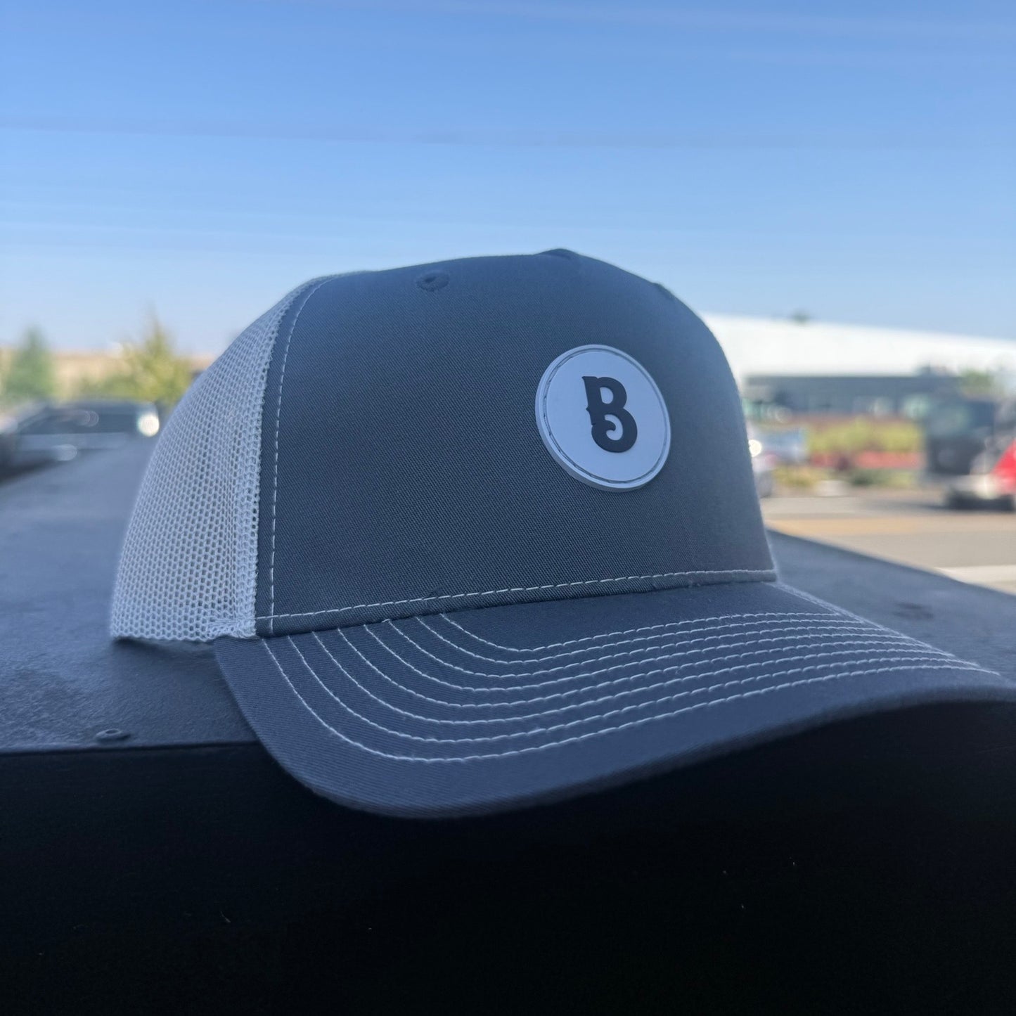 Grey Two-Tone B Trucker