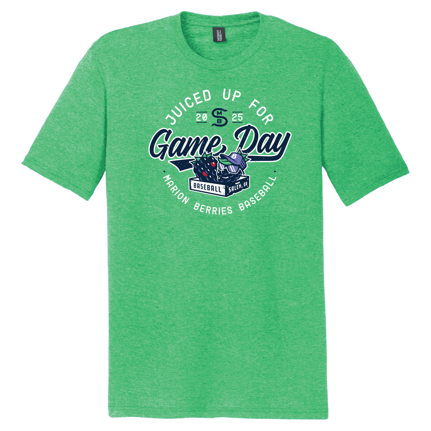 Juiced Up for Game Day Tee | Green Frost