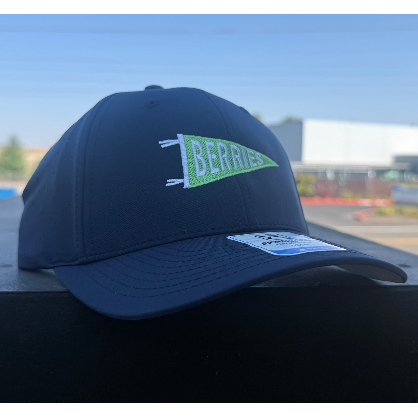 Navy Flag Cap