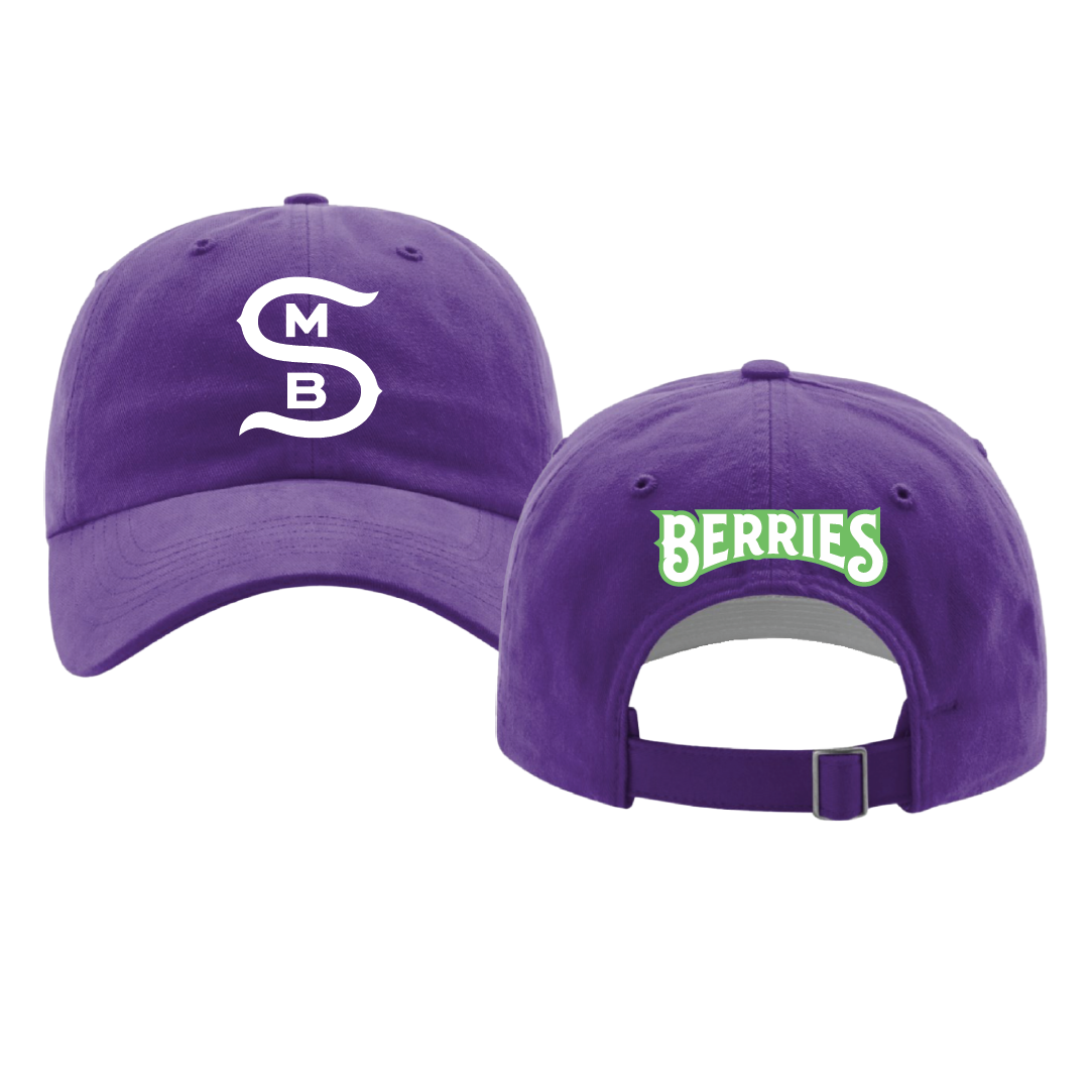 Purple Garment Washed Cap