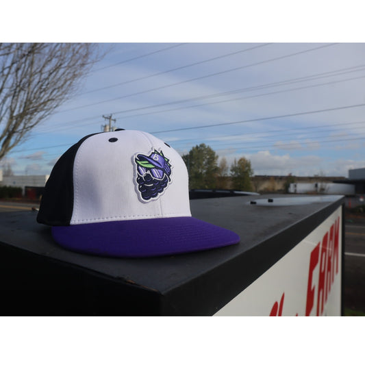 White/Purple/Black Dingle Player Cap