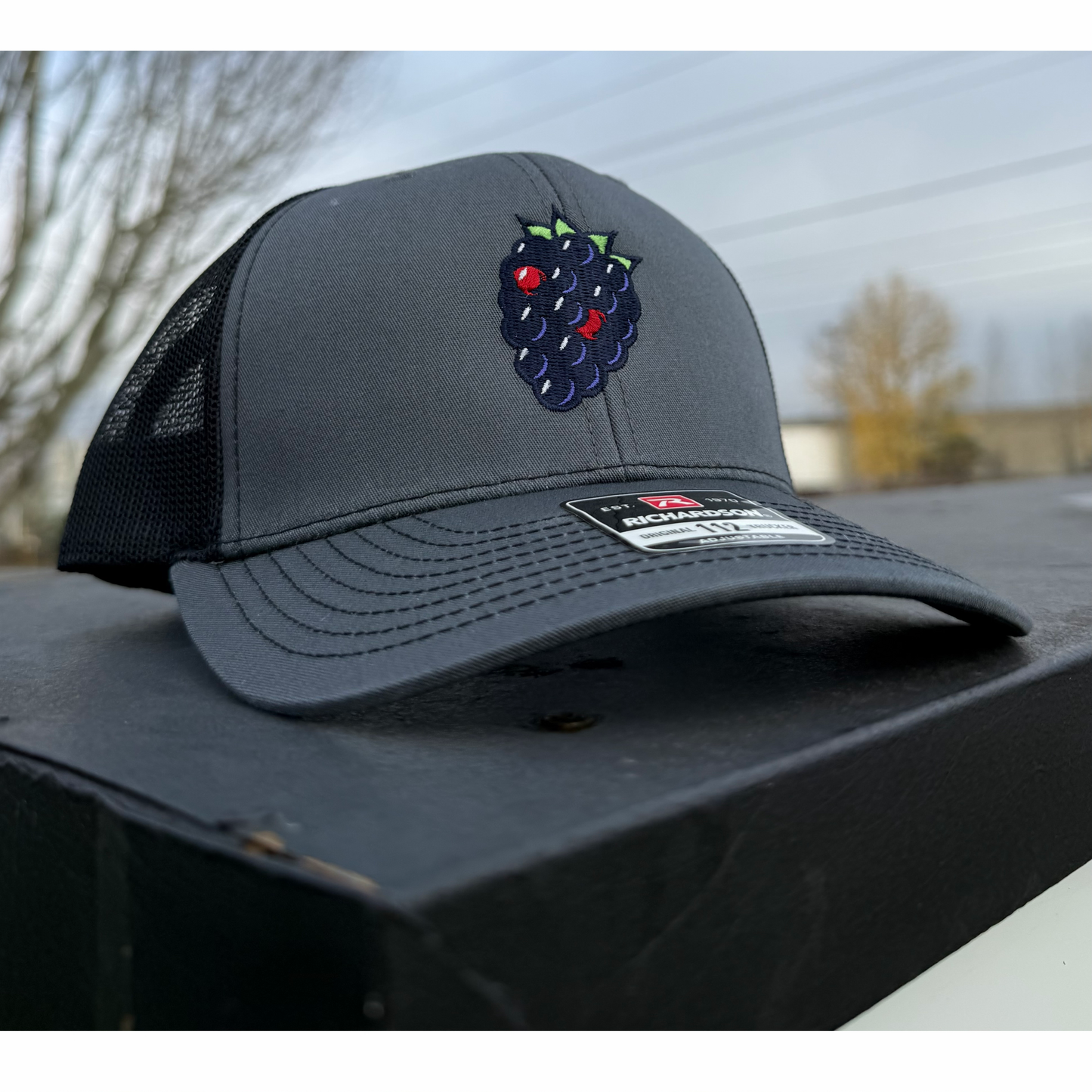 Charcoal Berry Trucker