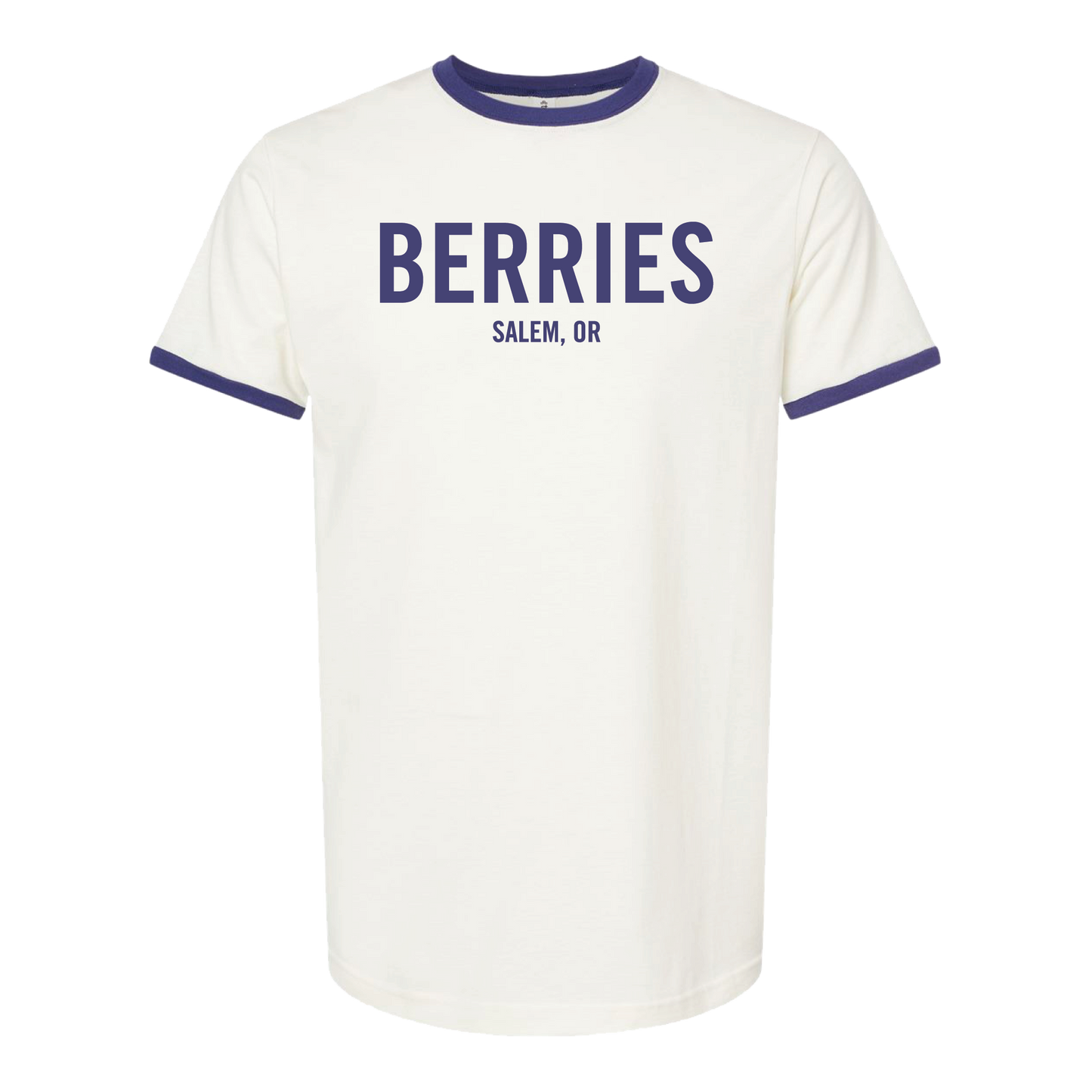Marion Berries Baseball T-Shirt | Vintage White/Inked India