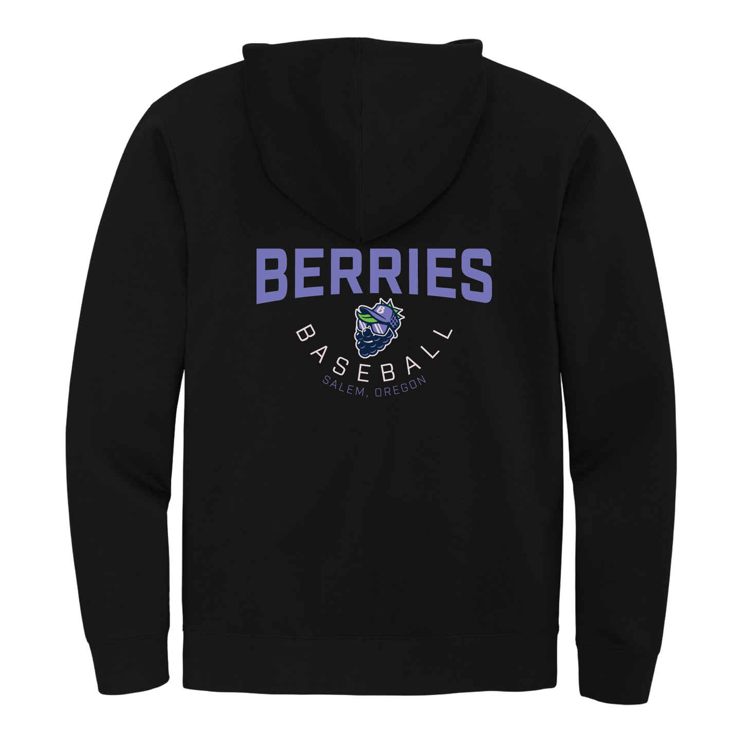 Berries Zip-Up | Black