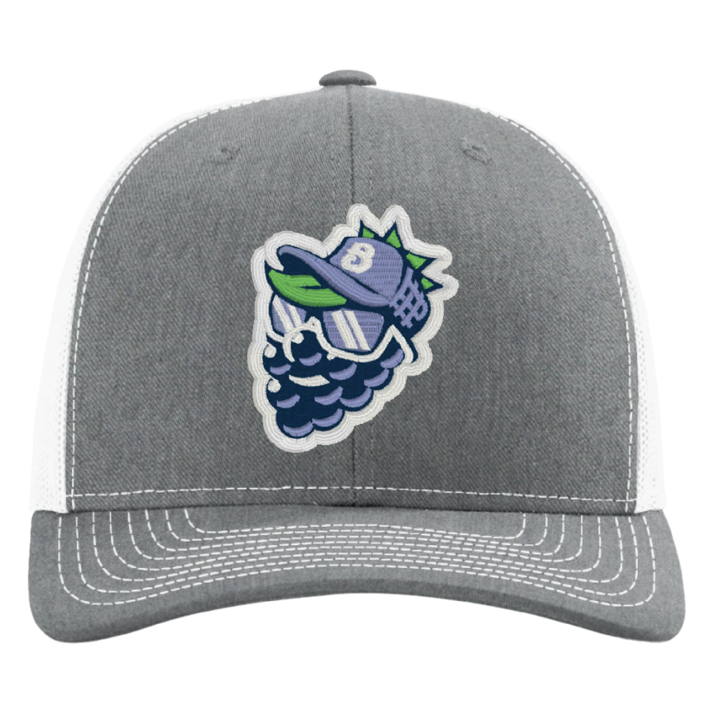 YOUTH - Heather Grey/White Trucker Cap